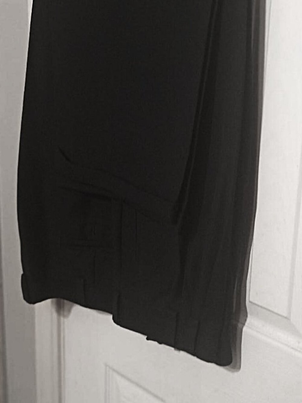 Sean John Men Deep Blue/Akmost Black Dress Panrs   44W